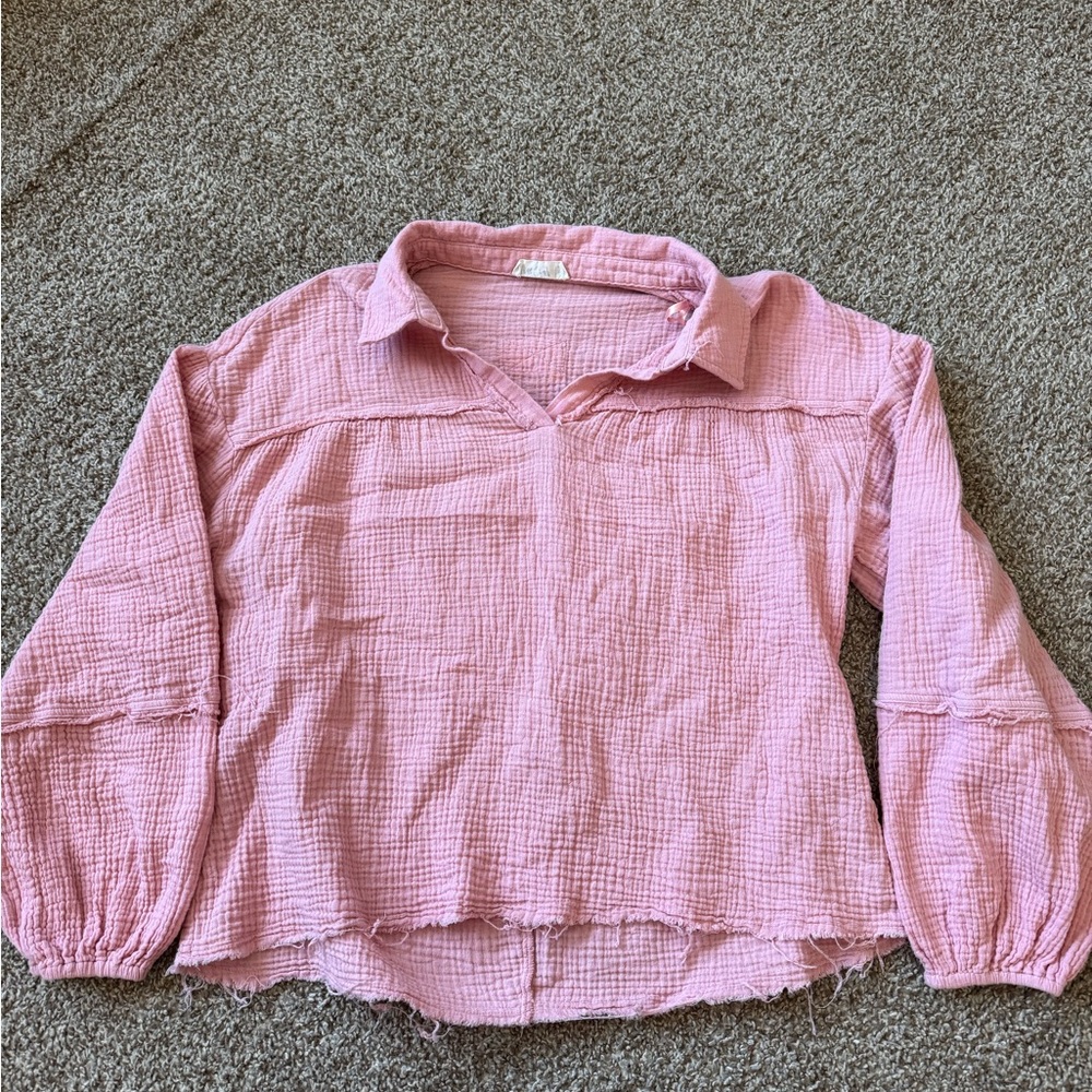 Pink Women's Top